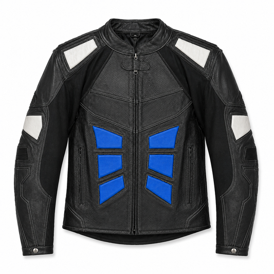 Perforated Racing Motorcycle Jacket